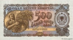 500 Lekë ALBANIE  1957 P.31a SPL