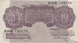 10 Shillings ENGLAND  1940 P.366 VF+