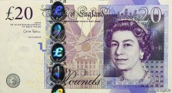 20 Pounds ANGLETERRE  2012 P.392b