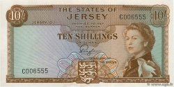 10 Shillings JERSEY  1963 P.07a