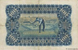 100 Francs SWITZERLAND  1934 P.35h VF