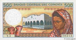 500 Francs COMORE  1986 P.10a2