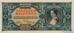 100000 Milpengö UNGARN  1946 P.127