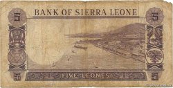 5 Leones SIERRA LEONA  1964 P.03a RC