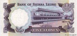 5 Leones SIERRA LEONE  1984 P.07f ST