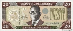20 Dollars LIBERIA  2003 P.28a