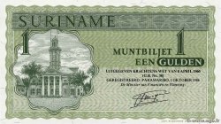 1 Gulden SURINAM  1986 P.116i FDC