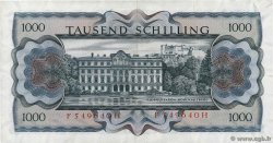 1000 Shilling AUSTRIA  1966 P.147a VF