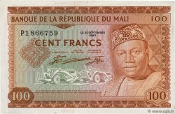 100 Francs MALí  1960 P.07a EBC