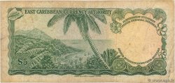 5 Dollars EAST CARIBBEAN STATES  1965 P.14p F