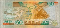 50 Dollars CARIBBEAN   2012 P.54a F