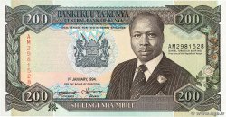 200 Shillings KENYA  1994 P.29f NEUF