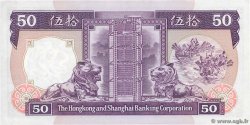 50 Dollars HONGKONG  1988 P.193b VZ
