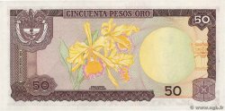 50 Pesos Oro COLOMBIA  1980 P.422a q.FDC