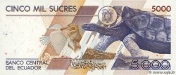 5000 Sucres ECUADOR  1995 P.128b SPL
