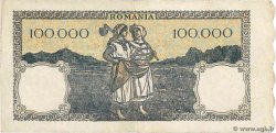 100000 Lei RUMÄNIEN  1946 P.058a S