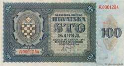 100 Kuna CROAZIA  1941 P.02 SPL