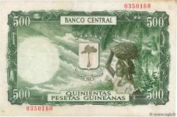 500 Pesetas Guineanas GUINEA EQUATORIALE  1969 P.02 BB