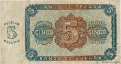 5 Pesetas SPANIEN  1938 P.110a S