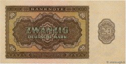 20 Deutsche Mark DEUTSCHE DEMOKRATISCHE REPUBLIK  1948 P.13b ST