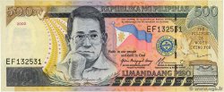 500 Pesos PHILIPPINES  2002 P.196a UNC-