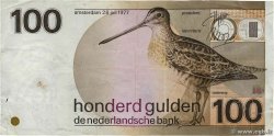 100 Gulden PAESI BASSI  1977 P.097a MB