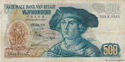 500 Francs BELGIQUE  1975 P.135b