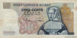 500 Francs BELGIO  1975 P.135b MB