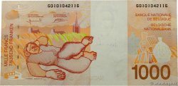 1000 Francs BELGIUM  1997 P.150 AU