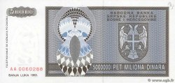 5000000 Dinara BOSNIA-HERZEGOVINA  1993 P.143a SC+