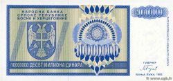 10000000 Dinara BOSNIA HERZEGOVINA  1993 P.144a
