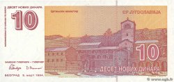 10 Novih Dinara YUGOSLAVIA  1994 P.149 UNC