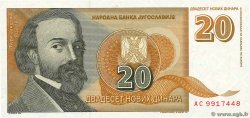 20 Novih Dinara YUGOSLAVIA  1994 P.150 UNC