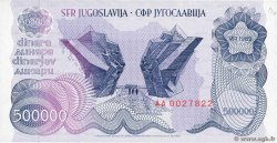 500 000 Dinara YUGOSLAVIA  1989 P.098 UNC
