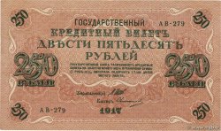 250 Roubles RUSSIE  1917 P.036