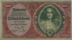 5000 Kronen AUTRICHE  1922 P.079