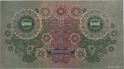 5000 Kronen AUTRICHE  1922 P.079 SUP