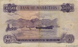 50 Rupees ISOLE MAURIZIE  1967 P.33a MB