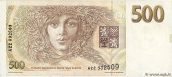500 Korun CZECH REPUBLIC  1993 P.07a AU-