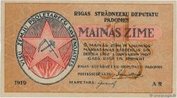 1 Rublis LETTONIE Riga 1919 P.R1