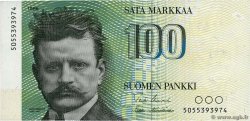 100 Markkaa FINNLAND  1986 P.115 VZ+