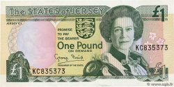 1 Pound JERSEY  1993 P.20a SPL