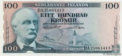 100 Kronur ISLANDIA  1961 P.44a EBC
