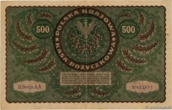 500 Marek POLONIA  1919 P.028 BB