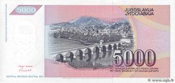 5000 Dinara JUGOSLAWIEN  1991 P.111 ST