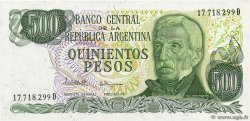 500 Pesos ARGENTINA  1977 P.303c UNC