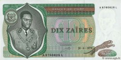 10 Zaïres ZAÏRE  1979 P.24a SUP
