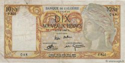 10 Nouveaux Francs ALGÉRIE  1961 P.119a