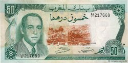 50 Dirhams MAROC  1970 P.58a