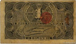 1 Peso COLOMBIA  1888 P.214 F
